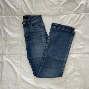 ASOS bootcut flare blue jeans